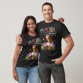 Affe nur ein Mädchen, das Affen Liebe T-Shirt (Unisex)