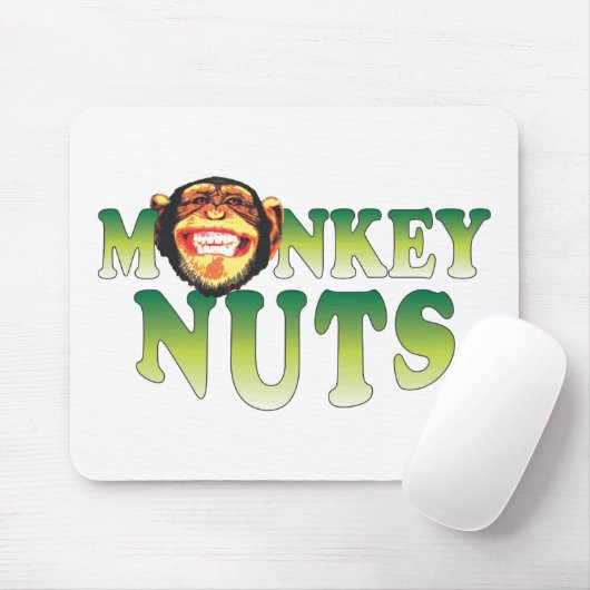 Affe-Nüsse Mousepad (Mit Mouse)