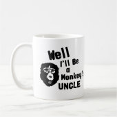 Affe-Onkel Kaffeetasse (Links)