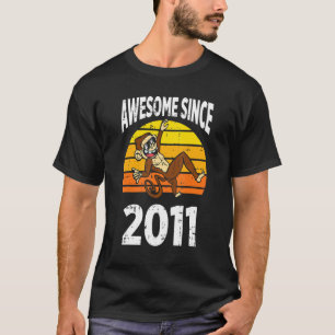 Affe Phantastisch seit 2011 11. Geburtstag 11 Jahr T-Shirt