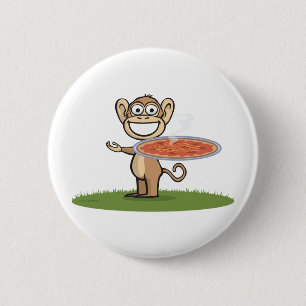 Affe-Pizza Button