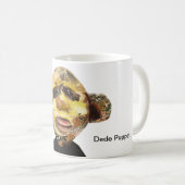 Affe-Porträt Kaffeetasse (VorderseiteRechts)
