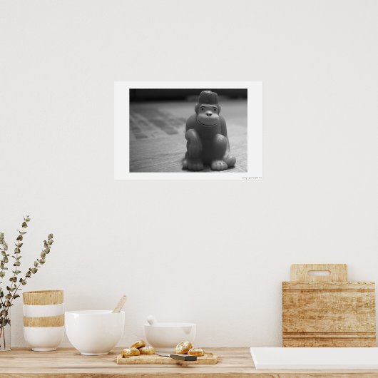 Affe Poster (Küche)