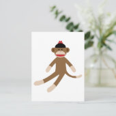 Affe Postkarte (Stehend Vorderseite)