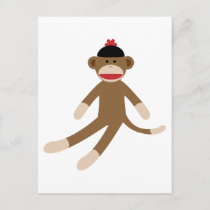 Affe Postkarte