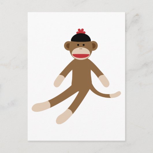 Affe Postkarte (Vorderseite)