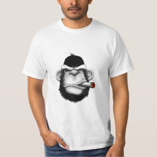 Affe raucht T-Shirt