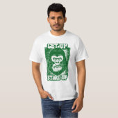 Affe raucht T - Shirt (Vorne ganz)
