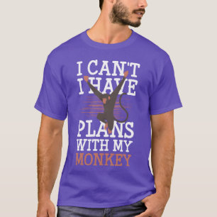 Affe Schimpanse Affe Lieblingstier vintage T-Shirt