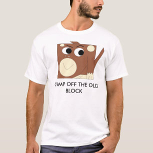 Affe, SCHIMPANSE WEG VOM ALTEN BLOCK T-Shirt