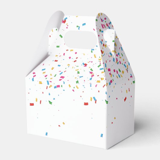 Affe Schimpansen Partying Tiere mit Party Geschenkschachtel (Rückseite)