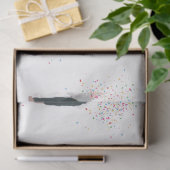 Affe Schimpansen Partying Tiere mit Party Seidenpapier (Geschenk)