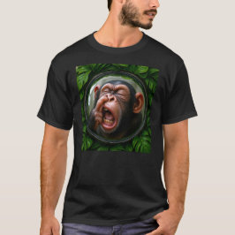 Affe Schimppanse Humor T-Shirt