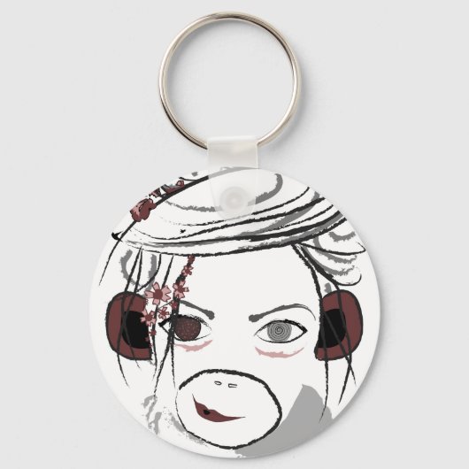 Affe. Schlüsselanhänger (Vorderseite)