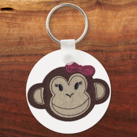 Affe Schlüsselanhänger (Vorderseite)