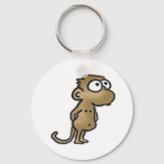 Affe Schlüsselanhänger (Vorderseite)