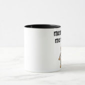 Affe sehen Tasse (Zentrum)