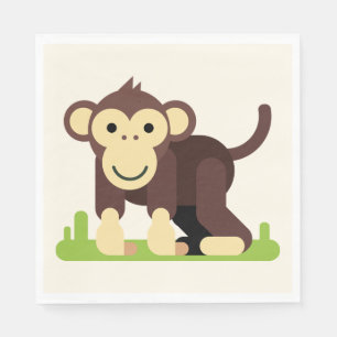 Affe Serviette