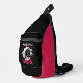 Affe Siehe Code Do Funny Web Developer Crossbody Bag (Rechte Ecke)