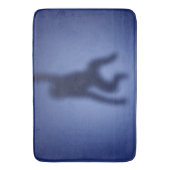 Affe Silhouette Badematte (Vorderseite Vertikal)