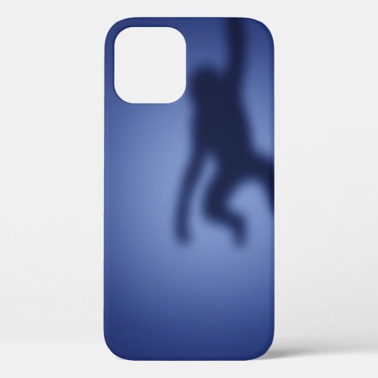 Affe Silhouette Case-Mate iPhone Fall Hülle (Rückseite)