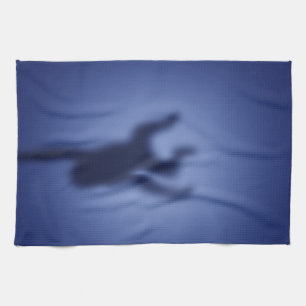 Affe Silhouette Geschirrtuch