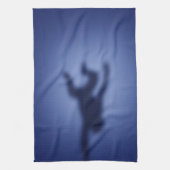 Affe Silhouette Geschirrtuch (Vertikal)