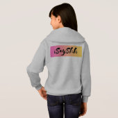 Affe singen unter dem Pflaster Hoodie (Schwarz voll)