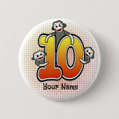 Affe Sock 10 Button (Vorderseite)