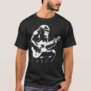 Affe spielt Gitarre 1 T-Shirt