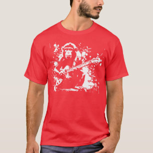 Affe spielt Gitarre T-Shirt