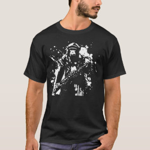 Affe spielt Saxophon T-Shirt