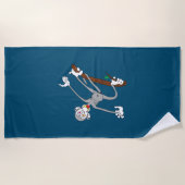 Affe Strandtuch (Vorderseite)