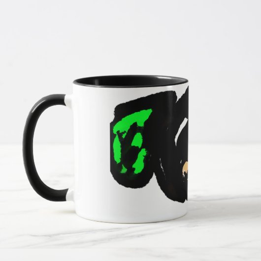 Affe süß tasse (Links)