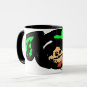 Affe süß tasse (Vorderseite Links)