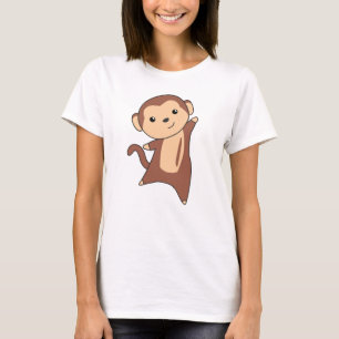 Affe süße Tiere im Dschungel Funny Monkeys T-Shirt
