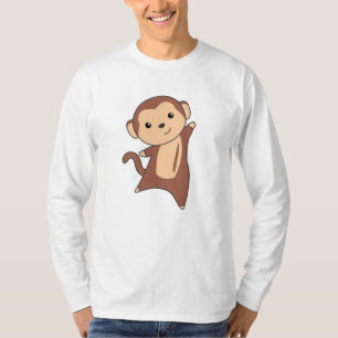 Affe süße Tiere im Dschungel Funny Monkeys T-Shirt