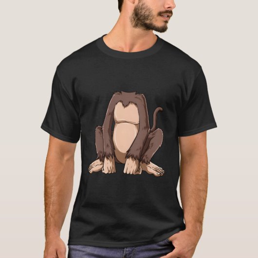 Affe T-Shirt (Vorderseite)