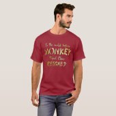 Affe T-Shirt (Vorne ganz)