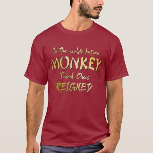 Affe T-Shirt (Vorderseite)