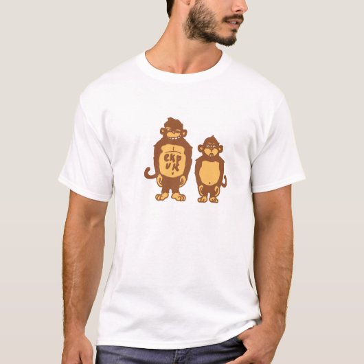 Affe T-Shirt (Vorderseite)