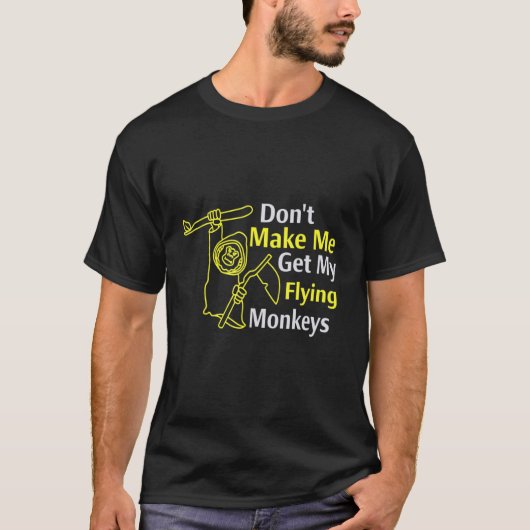 Affe T-Shirts für Männer, wütende Affen 3 (Vorderseite)