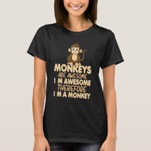 Affe T-Shirts für Männer: wütende Affen 7