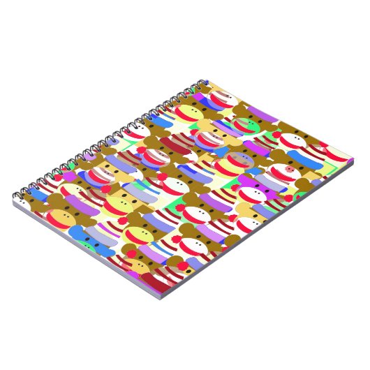 Affe-Tapete Notizblock (Linke Seite)