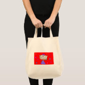 Affe-Tasche des Valentines Tages Tragetasche (Vorderseite (Produkt))