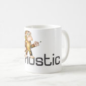 Affe-Tasse Kaffeetasse (VorderseiteRechts)