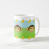 Affe-Tasse Kaffeetasse (VorderseiteRechts)