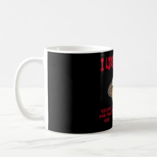 Affe-Tasse Kaffeetasse (Links)