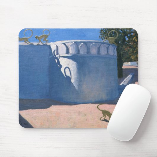 Affe-Tempel Indien 2000 Mousepad (Mit Mouse)
