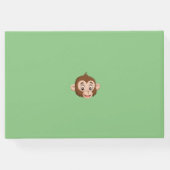 Affe über das Gästebuch "Weinbau" (Rückseite)